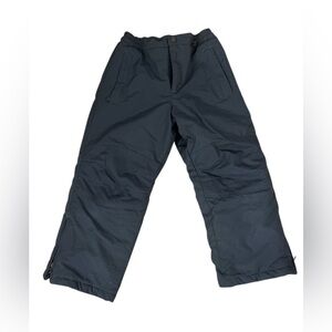 Lands End Kids Slate Gray Ski Snowboard Snow Pants Girls Size 6